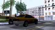 Taxi from GTAIV для GTA San Andreas миниатюра 3