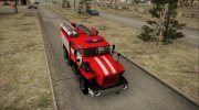 Урал 4320 Пожарный для GTA San Andreas миниатюра 5