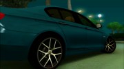BMW M550d для GTA San Andreas миниатюра 23