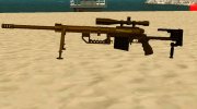 Gold Sniper (Cheytac M200 Intervention) for GTA San Andreas miniature 1