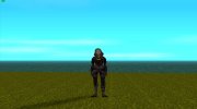 Тали’Зора без маски из Mass Effect para GTA San Andreas miniatura 2