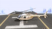 Bell 206 B Police texture4 para GTA San Andreas miniatura 2