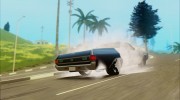 Chevrolet El Camino SS Green Hornet для GTA San Andreas миниатюра 2
