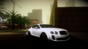 Bentley Continental SuperSports 2010 for GTA San Andreas miniature 1
