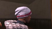 Winter Skully Hat for CJ v3 for GTA San Andreas miniature 4