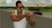Glock 17 Tan With Flashlight для GTA San Andreas миниатюра 3
