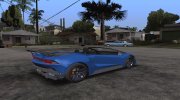 GTA 5 Pegassi Tempesta Spyder для GTA San Andreas миниатюра 3