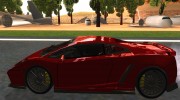 Lamborghini Gallardo Extreme Tuned для GTA San Andreas миниатюра 2