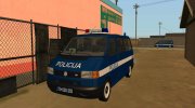 Volkswagen Transporter T4 Police (v.1) для GTA San Andreas миниатюра 1
