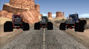 Linerunner Monster Truck для GTA San Andreas миниатюра 8