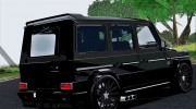 Mercedes Benz G65 Black Star Edition для GTA San Andreas миниатюра 5