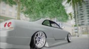Nissan Skyline R33 para GTA San Andreas miniatura 6