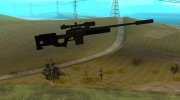 GTA V Sniper rifle para GTA San Andreas miniatura 4