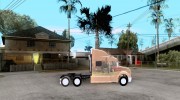Peterbilt 387 скин 3 para GTA San Andreas miniatura 5