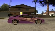 Mitsubishi Eclipse Spyder 2FAST2FURIOUS для GTA San Andreas миниатюра 5