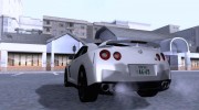 Nissan GT-R35 v1 для GTA San Andreas миниатюра 3