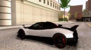 2009 Pagani Zonda Cinque Roadster for GTA San Andreas miniature 2
