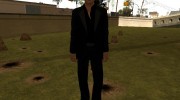 Vitos Black Made Man Suit from Mafia II para GTA San Andreas miniatura 6