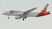 Airbus A320-200 TAM Airlines - Oneworld Alliance Livery для GTA San Andreas миниатюра 14