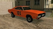 Dodge Charger General Lee for GTA San Andreas miniature 1