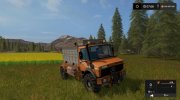 Подборщик соломы TSL Unimog Special para Farming Simulator 2017 miniatura 1