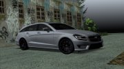 Mercedes-Benz CLS63 AMG X218 Shooting Brake for GTA San Andreas miniature 3