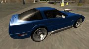 1996 Chevrolet Corvette C4 для GTA San Andreas миниатюра 4