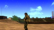 Recon Soldier (Battlefield 4) для GTA San Andreas миниатюра 3