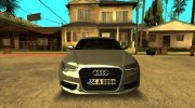 Audi A6 2013 для GTA San Andreas миниатюра 4