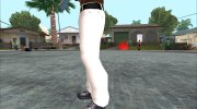 Белые модные джинсы para GTA San Andreas miniatura 3
