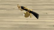 Gold AK47 with Custom GTA 5 Icon for GTA San Andreas miniature 6