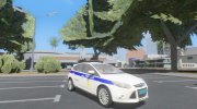 Ford Focus 3 Полиция МВД России para GTA San Andreas miniatura 1