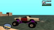 Picador Monster Truck для GTA San Andreas миниатюра 3