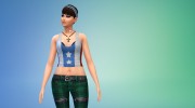 Колье Elude для Sims 4 миниатюра 3