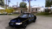 Ford Crown Victoria Alaska Police для GTA San Andreas миниатюра 1