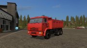 КАМАЗ-65115-049-29 версия 2.5.0.0 for Farming Simulator 2017 miniature 1