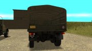 ЗиЛ 131 военный для GTA San Andreas миниатюра 5