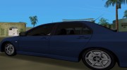 Mitsubishi Lancer Evolution VIII para GTA Vice City miniatura 3