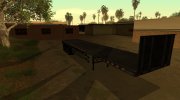 GTA V Brute Flatbed Trailer for GTA San Andreas miniature 7
