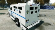 Lenco Bearcat NYPD ESU V.2 para GTA 4 miniatura 3
