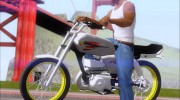 Suzuki AX 100 Stunt para GTA San Andreas miniatura 7