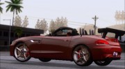 BMW Z4 2011 sDrive35is 2 Extras (HQ) for GTA San Andreas miniature 39