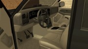 Chevrolet Suburban FBI para GTA San Andreas miniatura 5