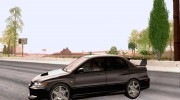 Mitsubishi Lancer Evo IX for GTA San Andreas miniature 4