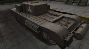 Зоны пробития контурные для Churchill Gun Carrier for World Of Tanks miniature 3