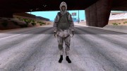 Спецназ в зимней одежде для GTA San Andreas миниатюра 5