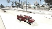 КрАЗ - 5233 Пожарный г. Винницы для GTA San Andreas миниатюра 2