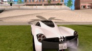 Pagani Huayra для GTA San Andreas миниатюра 3
