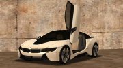 2014 BMW i8 (Low Poly) for GTA San Andreas miniature 2
