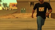 Love Fist T-Shirt para GTA San Andreas miniatura 3